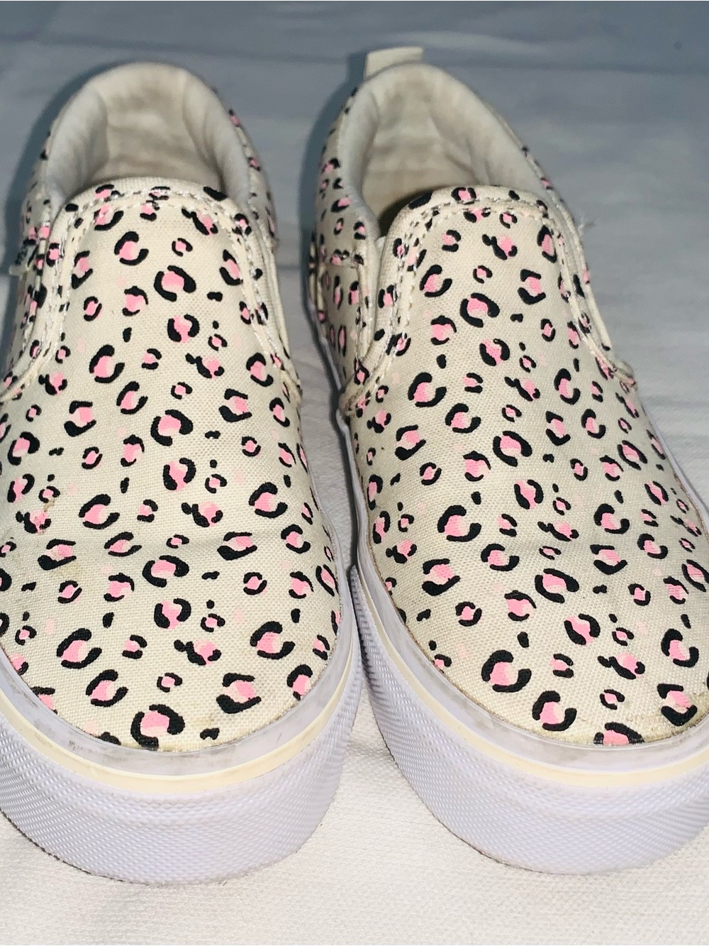 Vans Slip-On with Pink Leopard Print